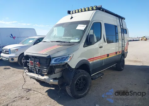 2021 Mercedes-Benz Sprinter 2500 Standard Roof V6 from USA, damaged, VIN W1W4EBVY9MT069274